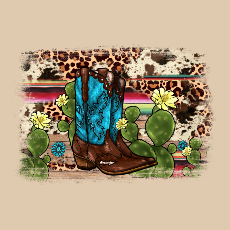 Cactus Boot Background Heavyweight Sweatshirt by AdoDesignShop | Teevron