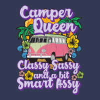 Camp Camping Camper Queen Classy Sassy And A Bit Smart Assycamper Camp Heavyweight Hoodie | Teevron