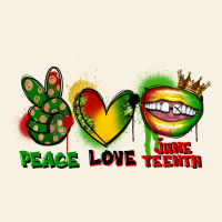 Peace Love Juneteenth Vintage Tee | Teevron