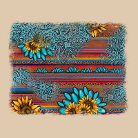 Sunflower Gemstone Serape Background Heavyweight Sweatshirt | Teevron