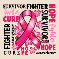 Survivor Breast Cancer Ribbon Urban Heavy Tee | Teevron