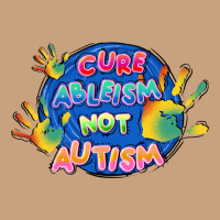 Cure Ableism Not Autism Vintage Tee | Teevron