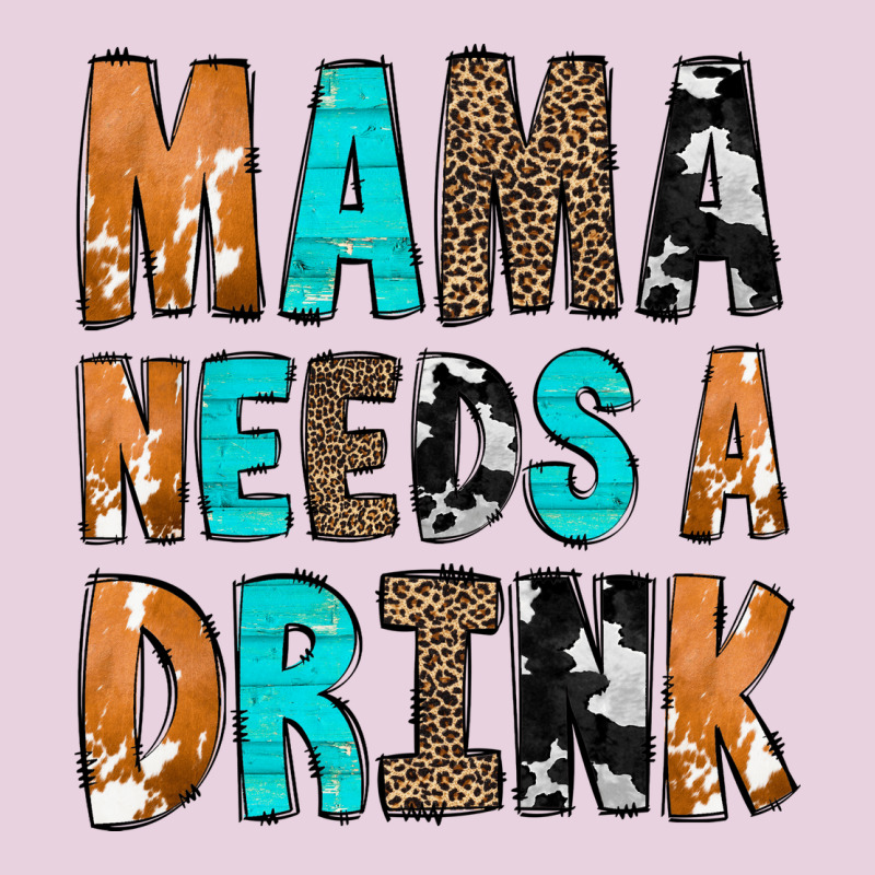 Mama Needs A Drink Ladies Tee by CowCowDesign | Teevron