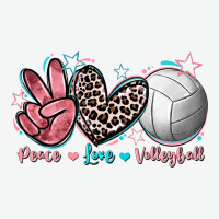Peace Love Volleyball Urban Heavy Tee | Teevron