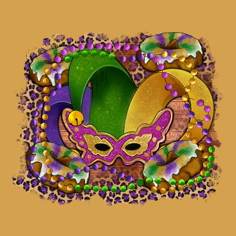 Mardi Gras Mask King Cake Urban Hoodie by RanaPortraitStore | Teevron