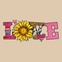 Love Sunflower Valentines Day Heavyweight Sweatshirt | Teevron