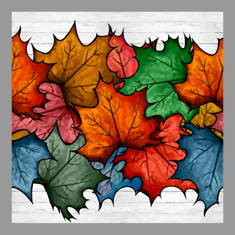 Autumn  Leaves Seamless Pattern Vintage Hoodie by BundleAndBundleShop | Teevron