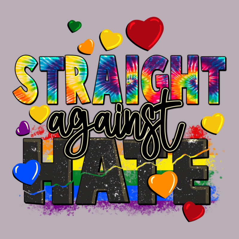 Straight Against Hate Vintage Tee by FaDigitalArtStudio | Teevron