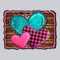 Valentine's Day Hearts Turquoise Heart Heavyweight Sweatshirt | Teevron