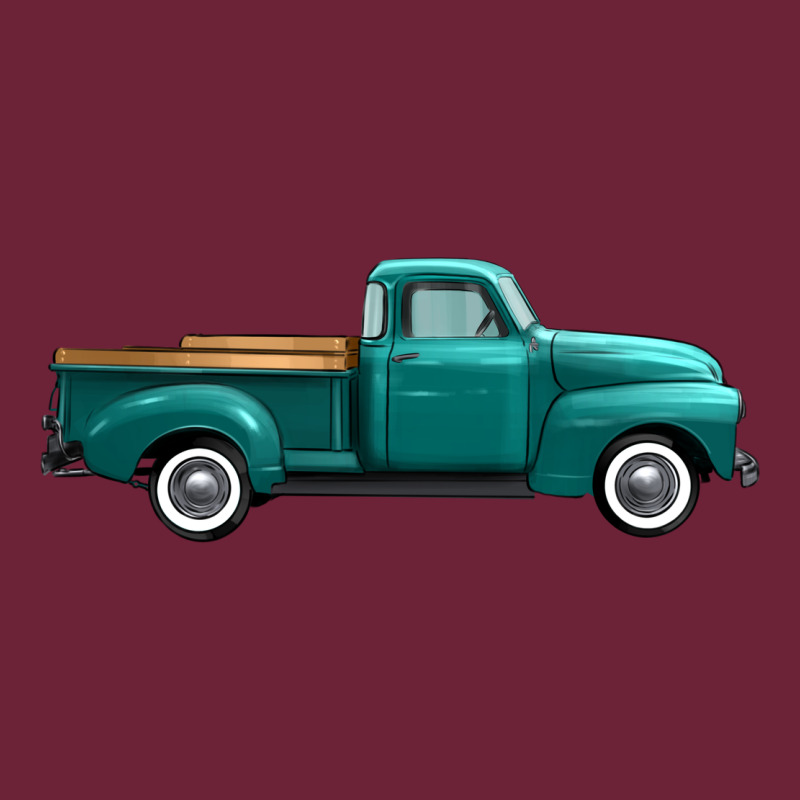 Western Truck Side View Long Sleeve Tee by FaDigitalArtStudio | Teevron