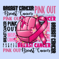 Volleyball Pink Out Breast Cancer Urban Heavy Tee | Teevron