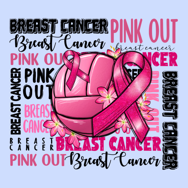 Volleyball Pink Out Breast Cancer Urban Heavy Tee by RanaPortraitStore | Teevron