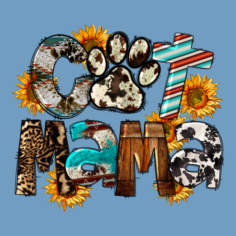 Western Cat Mama Mother's Day Urban Heavy Tee by FaDigitalArtStudio | Teevron