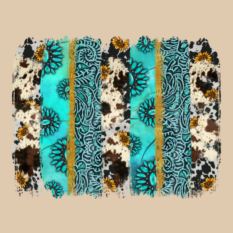 Gemstone Sunflower Cowhide Brushstroke Heavyweight Sweatshirt by AdoDesignShop | Teevron