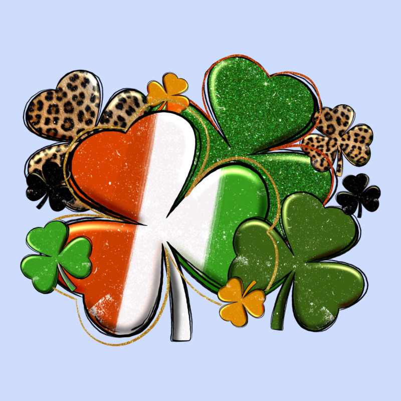Irish Flag Shamrock St. Patricks Day Urban Heavy Tee by FaDigitalArtStudio | Teevron