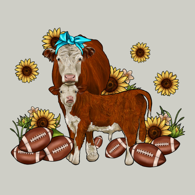 Football Hereford Sunflower Heavyweight Hoodie by JahusDesignShop | Teevron