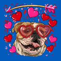 Valentine's Day  Brown English Bulldog Urban Hoodie | Teevron