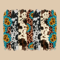 Cowhide Leopard Gemstone Brushstroke Heavyweight Sweatshirt | Teevron