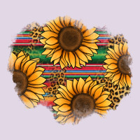 Sunflower Leopard Serape Patch Classic Tee | Teevron