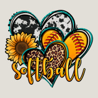 Softball Hearts Heavy Core Tee | Teevron