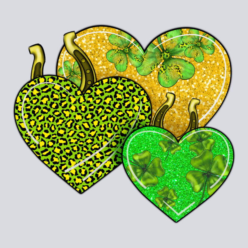 St Patricks Day Hearts Zipper Hoodie by AdoDesignShop | Teevron