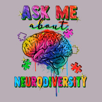 Ask Me About Neurodiversity Vintage Tee | Teevron