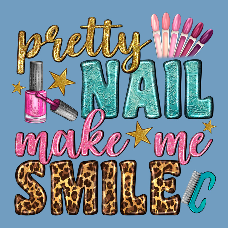 Pretty Nail Make Me Smile Bbs Urban Heavy Tee by BundleAndBundleShop | Teevron