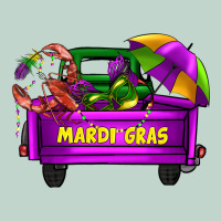 Mardi Grass Umbrella With Truck Zipper Hoodie | Teevron