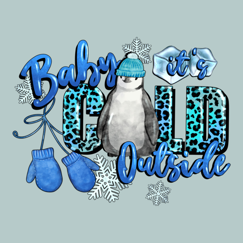 Baby Its Cold Outside Heavy Core Tee by CowGirlArtShop | Teevron