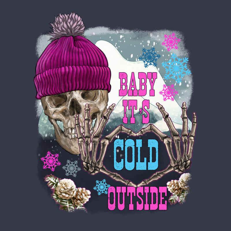 Skeleton Baby It's Cold Outside Long Sleeve Tee by FaDigitalArtStudio | Teevron