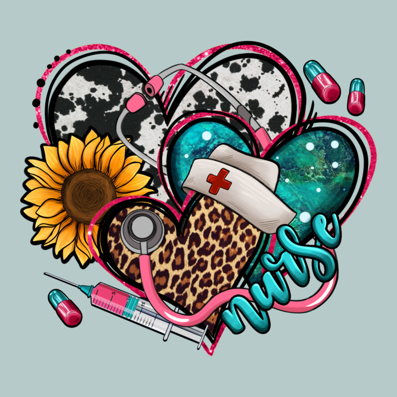 Nurse Hearts Heavy Core Tee by Jasminsmagicworld | Teevron