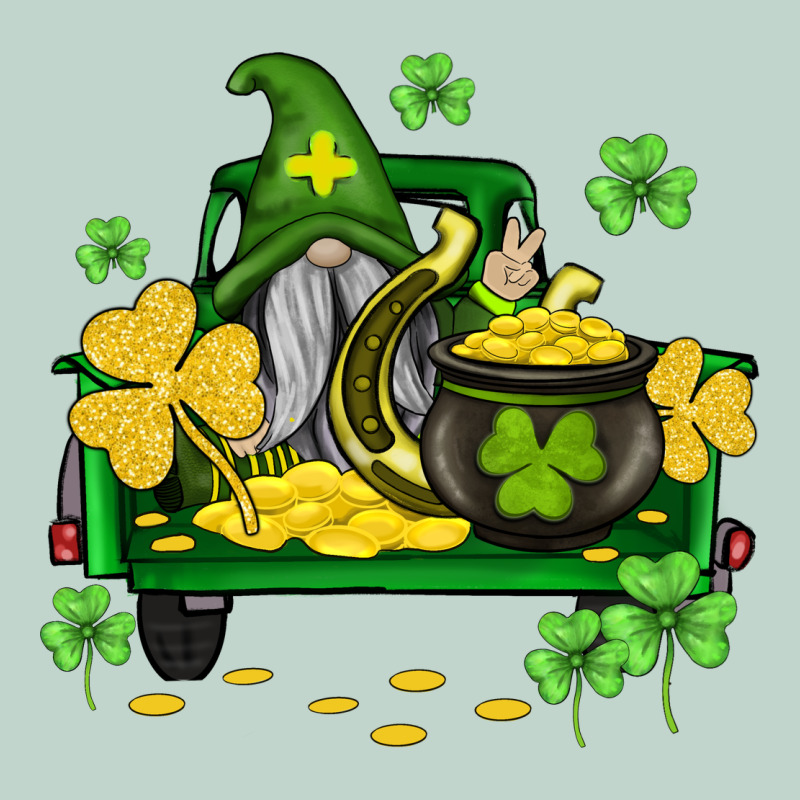St Patricks Truck And Gnome Zipper Hoodie by AdoDesignShop | Teevron