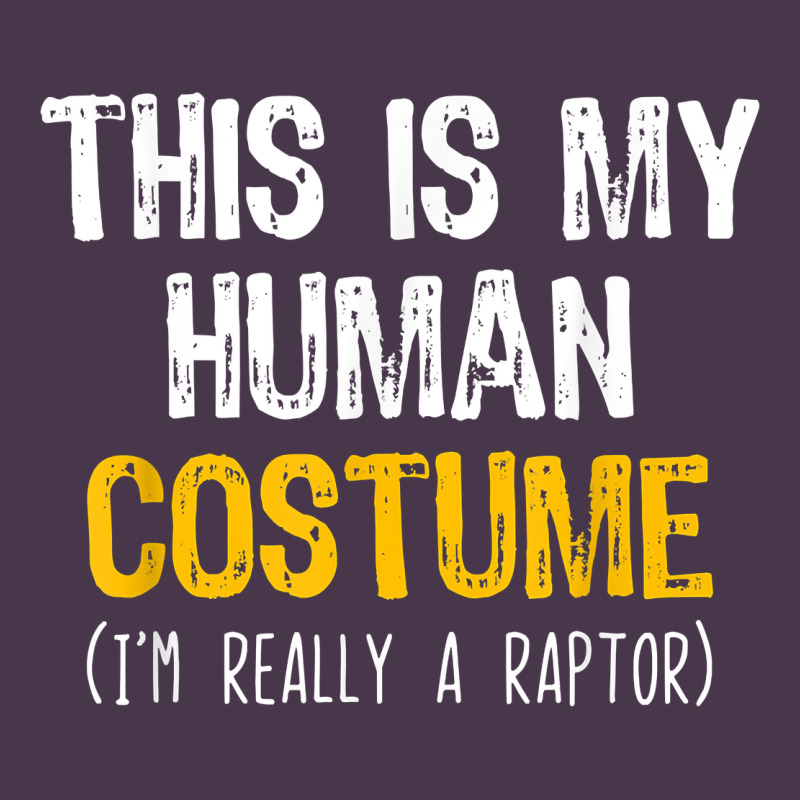 Human Costume Raptor Halloween Velociraptor Lazy Easy T Shirt Heavyweight Hoodie by baoMotion | Teevron