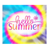 Hello Summer Tie Dye Tumbler | Teevron