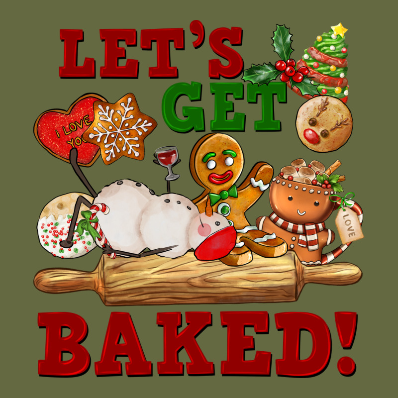 Let's Get Baked Long Sleeve Tee by FaDigitalArtStudio | Teevron