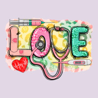 Love Nursing Leopard Background Classic Tee | Teevron