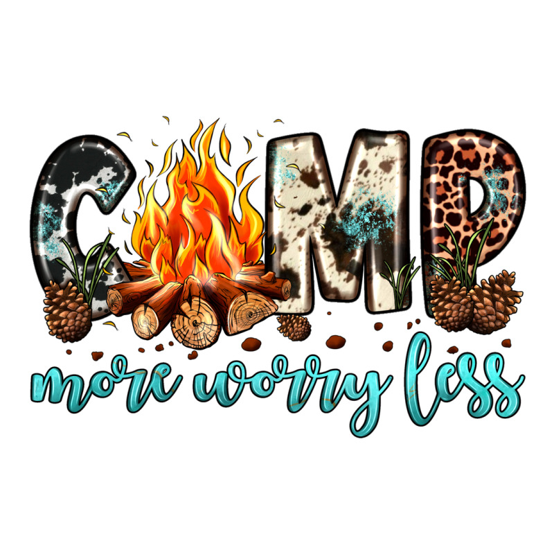 Camp More Worry Less Premium Sweatshirt by JahusDesignShop | Teevron