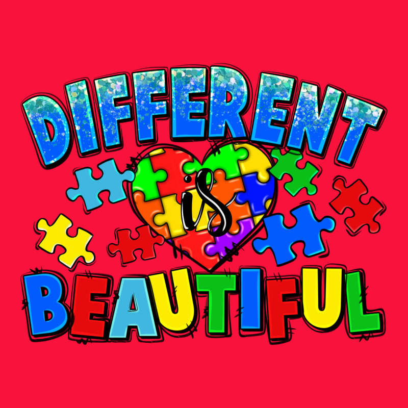 Different Is Beautiful Autism Classic Tee by CowGirlArtShop | Teevron