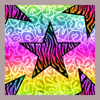 Zebra Glitter Star Seamless Pattern Vintage Hoodie | Teevron