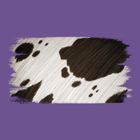 Cowhide Black And White Brush Strokes Background Vintage Tee | Teevron