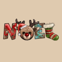 Noel With Sock And Reindeer Heavyweight Sweatshirt | Teevron