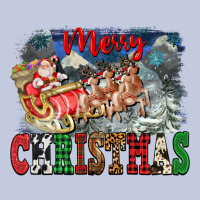 Merry Christmas Santa Sleigh Long Sleeve Tee | Teevron