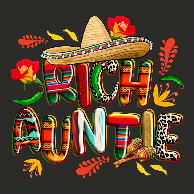 Cinco De Mayo Rich Auntie Heavy Core Tee by CowGirlArtShop | Teevron