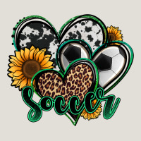 Soccer Hearts Heavy Core Tee | Teevron