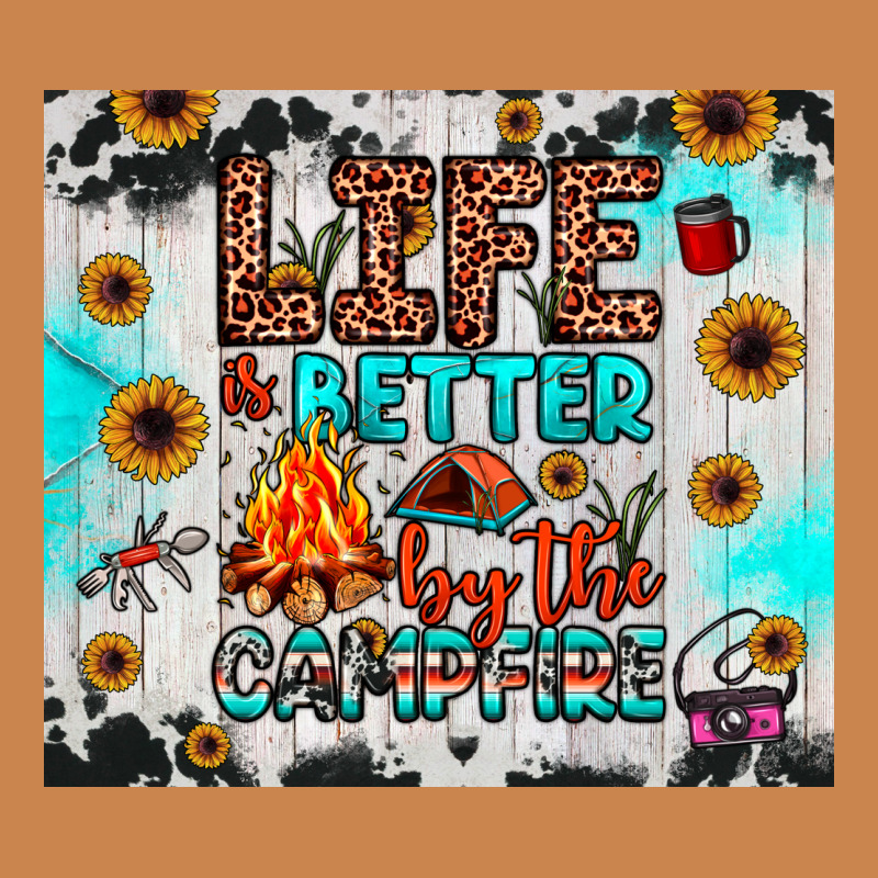 Life Is Better By The Campfire Heavyweight Hoodie by JahusDesignShop | Teevron