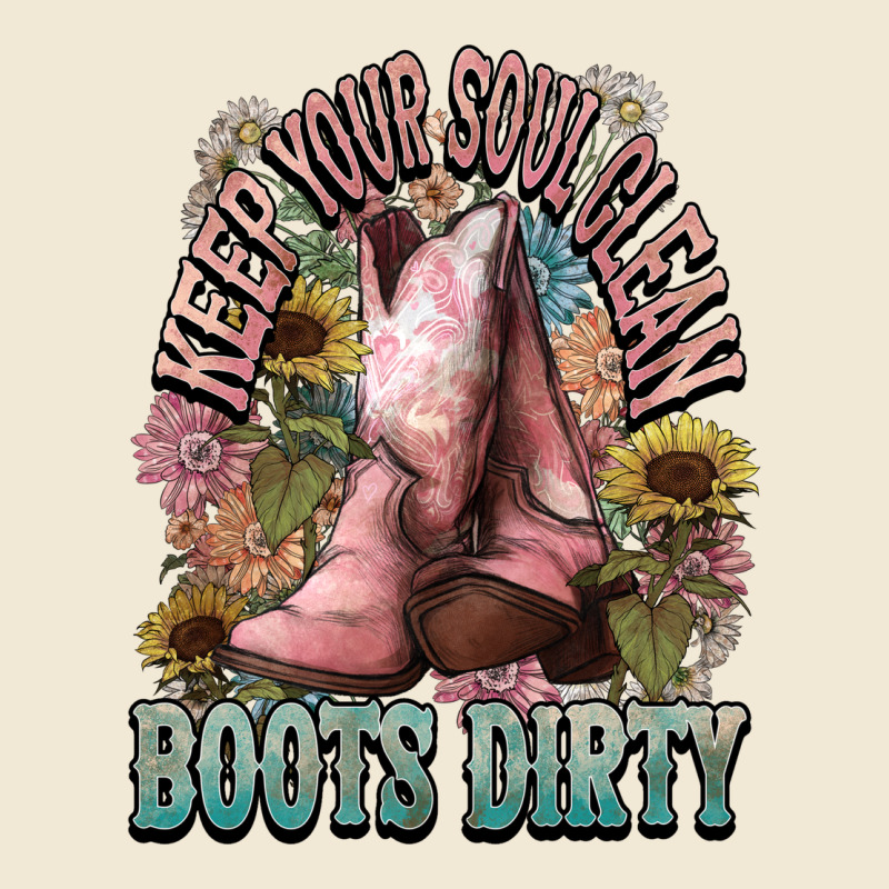 Keep Your Soul Clean Boots Dirty Cowboy Western Premium Tee by HowdyJamesFarm | Teevron