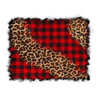 leopard buffalo plaid background | Teevron