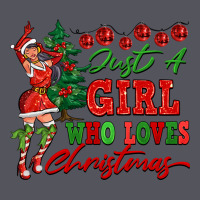 Just A Girl Who Loves Christmas Vintage Hoodie | Teevron