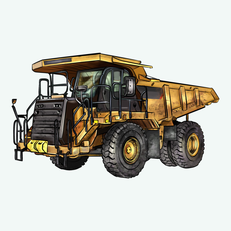 Mining Truck Premium Hoodie by LillyAllenDesigns | Teevron