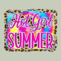 Hot Girl Summer Tie Dye Leopard Ladies Tee | Teevron